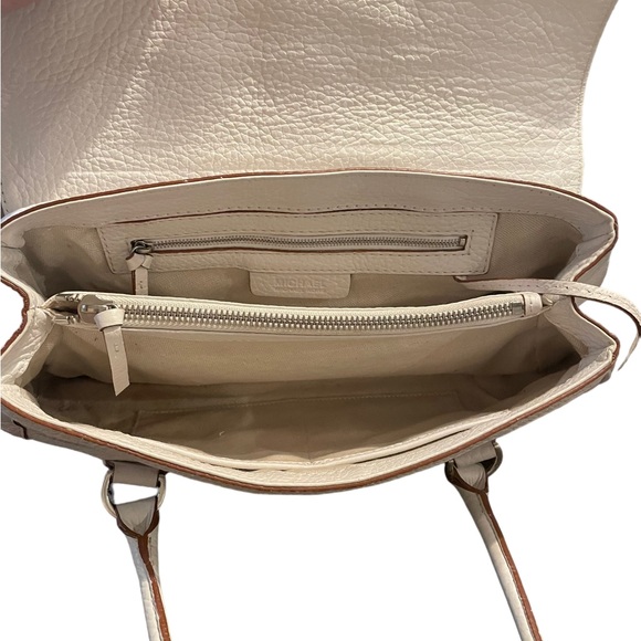 Michael Kors Audrey Hepburn Pebble Leather Handbag - Picture 4 of 7